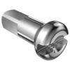 DT Swiss Spoke Nipple Brass 2.34 x 12mm Silver - Box of 100 - N0BA23120N0100 view 1