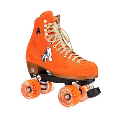 Moxi Lolly Roller Skate - Fashionable Womens Quad Roller Skate | Clementine Orange | Size 10