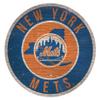 Fan Creations Mets 12" Circle with State and Team Logo Wood Sign view 1