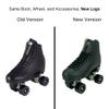 Riedell Boost Roller Skates - Lightweight, Comfortable Indoor Quad Skates for Men and Women Beginner to Seasoned with Smooth Retro Build - Black - Size 13 view 2