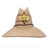 Gravity Outdoor Co. Patch Ultra 5" Brim Straw Sun Hat w/Panel Holes Natural view 1