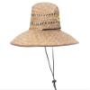 Gravity Outdoor Co. Patch Ultra 5" Brim Straw Sun Hat w/Panel Holes Natural view 3