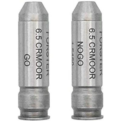 Forster Products 6.5 Creedmoor Headspace Gauge Set GO and NO-GO