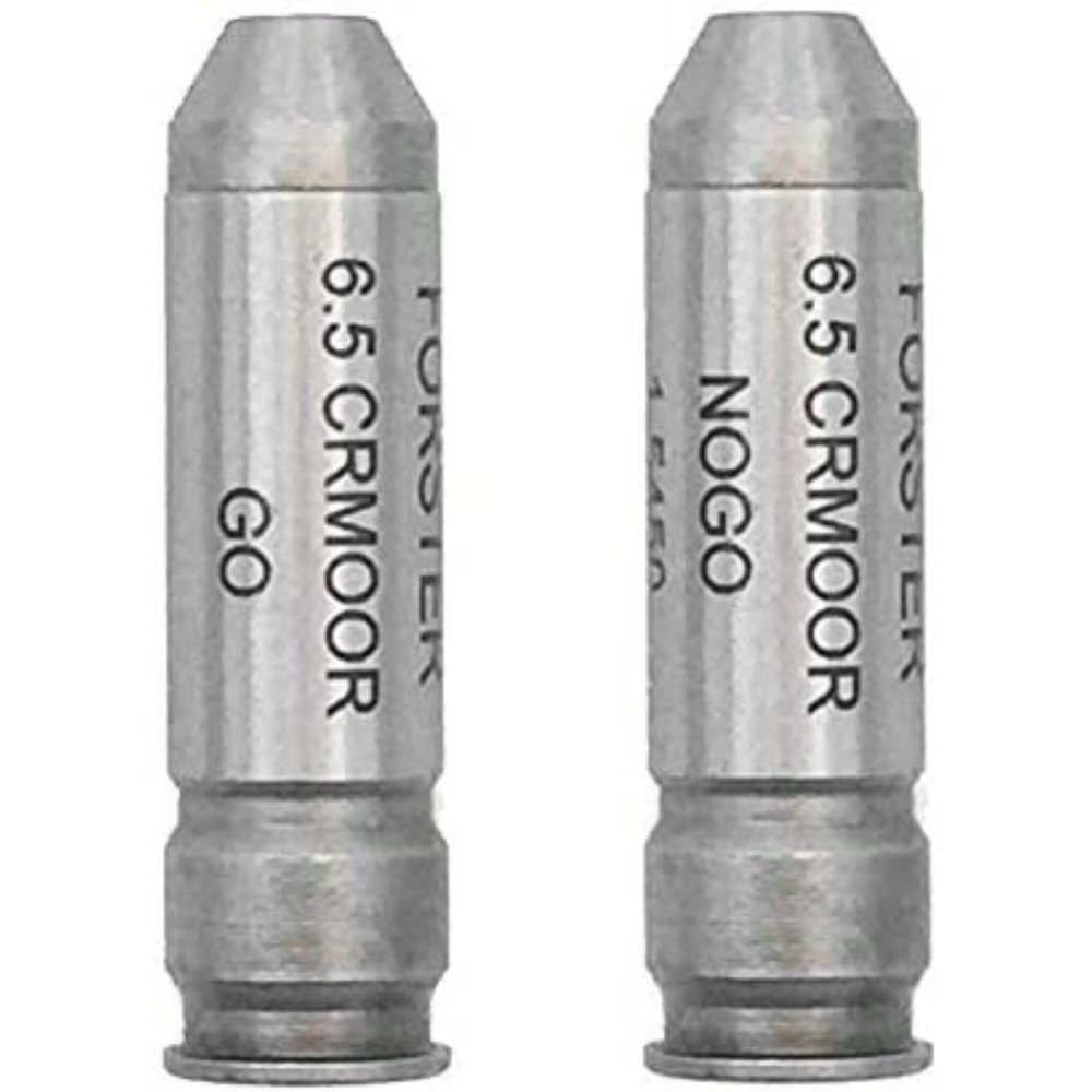 Forster Products 6.5 Creedmoor Headspace Gauge Set GO and NO-GO
