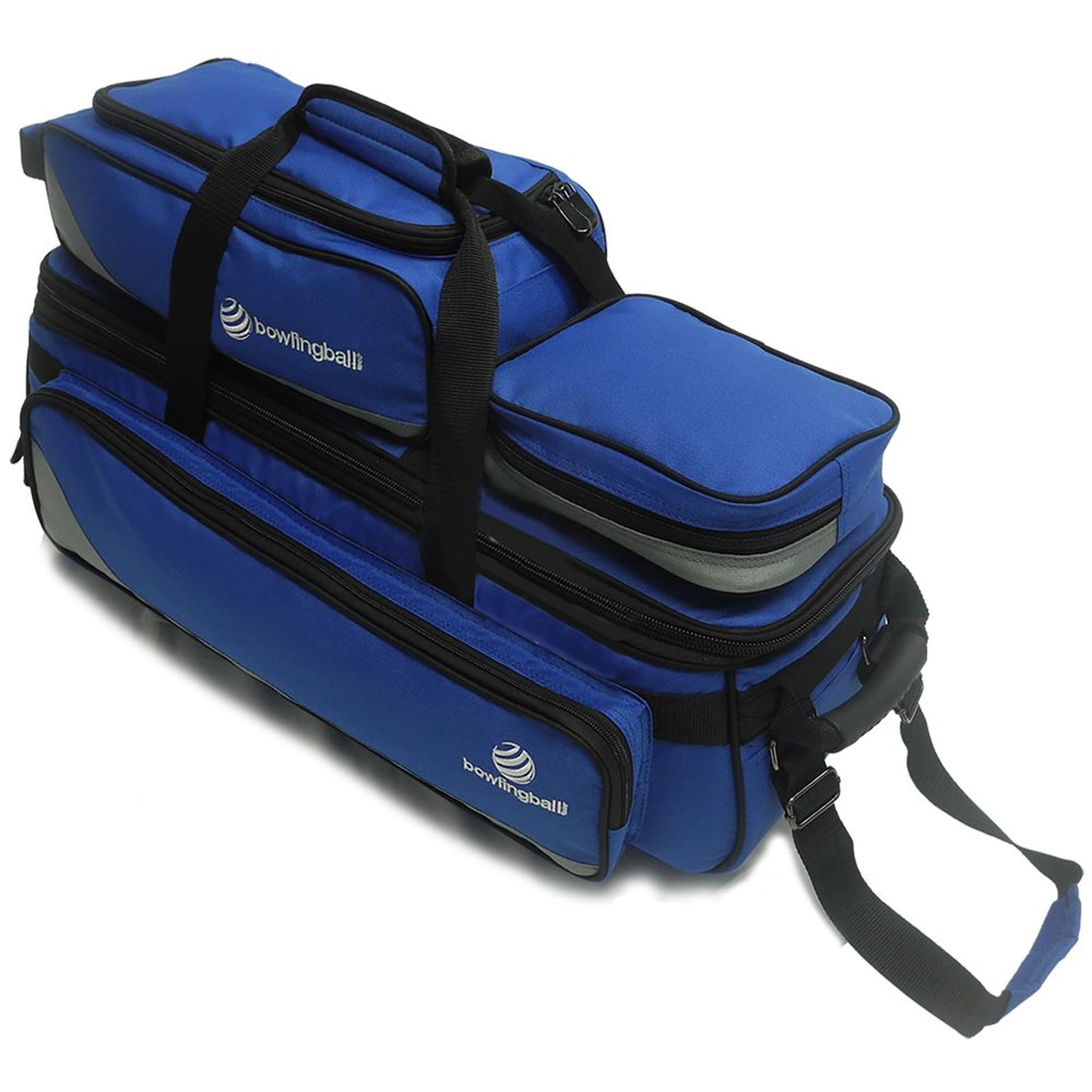 Triple Tote Plus Silver/Royal Blue