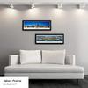 Blakeway Worldwide Panoramas St. Louis, Gateway Arch National Park Print, 42 inches x 15.5 inches, Select Frame with Single mat view 3