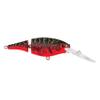 Berkley Flicker Shad Jointed Fishing Lure, Red Tiger, 1/5 oz, 2in | 5cm Crankbaits, Size, Profile and Dive Depth Imitates Real Shad, Equipped with Fusion19 Hook view 1