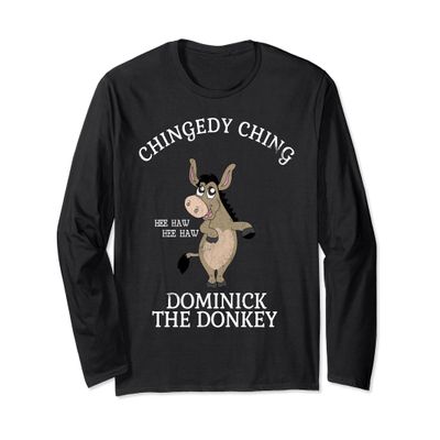 CHINGEDY CHING ITALIAN CHRISTMAS DONKEY T SHIRT