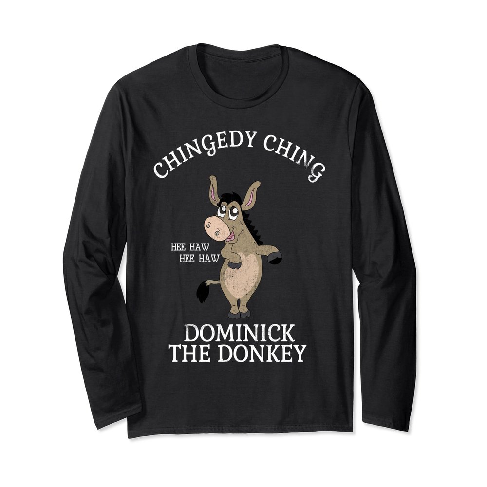 CHINGEDY CHING ITALIAN CHRISTMAS DONKEY T SHIRT