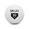 SKLZ Contact Ball Baseball and Softball Batting Training Ball, 20 Ounce,White view 1