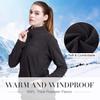 CAMEL CROWN Women Full Zip Fleece Jackets with Pockets Soft Polar Fleece Coat Jacket Sweater for Spring Outdoor New Grey XXXL view 3