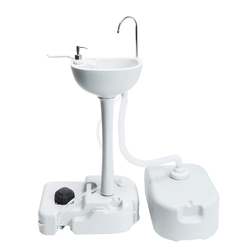 AOSGYA Camping Sink with RV Portable Waste Tank Great for Traveling, Camping, Outdoor Events