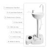 AOSGYA Camping Sink with RV Portable Waste Tank Great for Traveling, Camping, Outdoor Events view 2