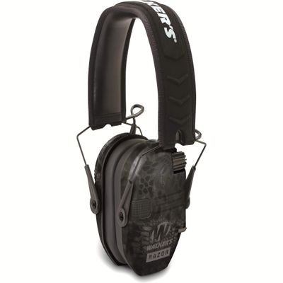 Walker's Razor Slim Low Profile Electronic Ear Muffs Kryptek Typhon