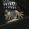 Eoumy Metal Star Ear Jacket Earrings Bar Ear Cuff Earrings for Women Gold Plated view 4
