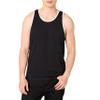 Amazon Essentials Slim-Fit Men's Tank, Black/White, Large - Casual Wear view 1
