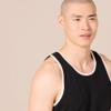 Amazon Essentials Slim-Fit Men's Tank, Black/White, Large - Casual Wear view 4