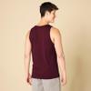 Amazon Essentials Men's Regular-Fit Sleeveless Tank Tops, Burgundy, X-Large view 2