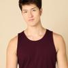 Amazon Essentials Men's Regular-Fit Sleeveless Tank Tops, Burgundy, X-Large view 4