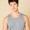Amazon Essentials Men's Regular-Fit Sleeveless Tank Tops, Light Grey Heather, Medium view 4
