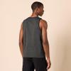 Amazon Essentials Men's Regular-Fit Sleeveless Tank Tops, Black Charcoal Heather, Large view 2