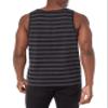 Amazon Essentials Men's Regular-Fit Sleeveless Tank Tops, Black/Charcoal Heather, Medium view 2