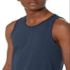 Amazon Essentials Men's Regular-Fit Sleeveless Tank Tops, Navy White Stripe, X-Small view 3