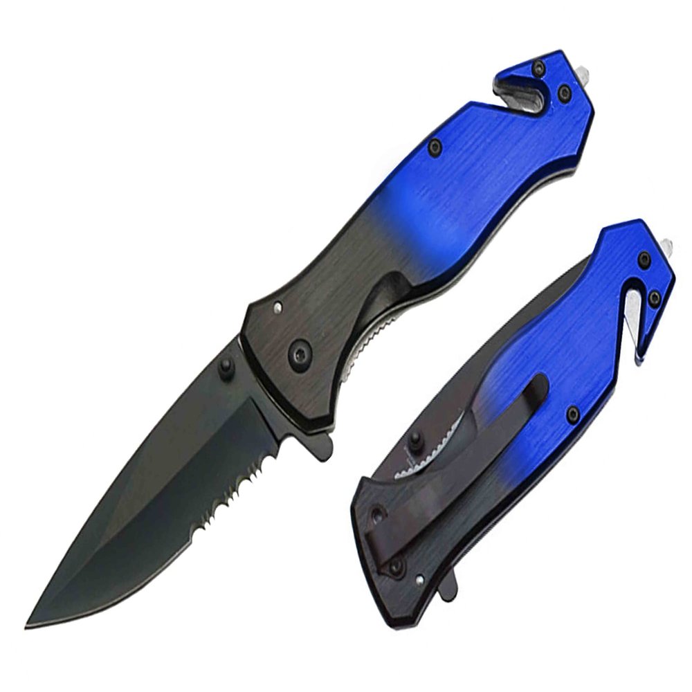 Gifts Infinity Free Engraving Stainless Steel Quality Pocket Knife (TF-808BL)