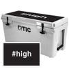 MightySkins (Cooler Not Included) Skin Compatible with RTIC 65 Cooler Lid (2017 Model) - High | Protective, Durable, and Unique Vinyl Decal wrap Cover | Easy to Apply | Made in The USA view 1