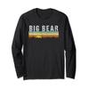 Vintage Big Bear Retro Long Sleeve T-Shirt view 1