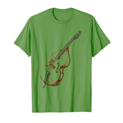 Contrabass Double bass Music T-shirt Tee Tees T Shirt Tshirt