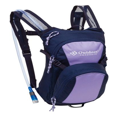 Outdoor Products Tadpole Hydration Pack (Black) (Violet Tulip) (Violet Tulip)