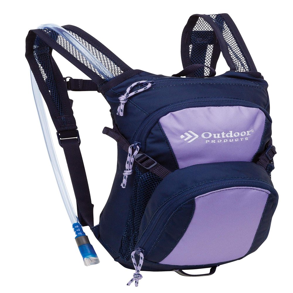 Outdoor Products Tadpole Hydration Pack (Black) (Violet Tulip) (Violet Tulip)