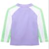SunBusters Girls L/S Rash Guard(UPF 50+), Sweet Lavender, 4/5 yrs view 2