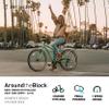 sixthreezero Around The Block Women's Beach Cruiser Bike, Hybrid Bicycle with Rear Rack view 2