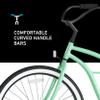 sixthreezero Around The Block Women's Beach Cruiser Bike, Hybrid Bicycle with Rear Rack view 3