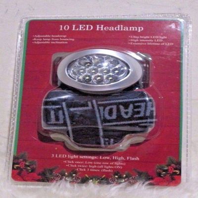 10 LED Headlamp