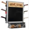 JOOLA Game Room Organizer with Ping Pong Paddle Holder, Table Tennis Ball Basket, Scoreboard, and Chalkboard view 1