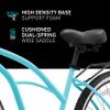 sixthreezero Around The Block Women's Beach Cruiser Bike, Hybrid Bicycle with Rear Rack view 4