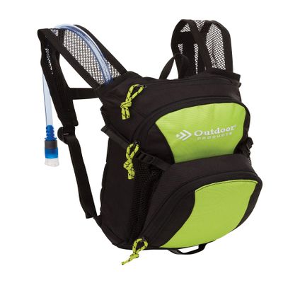 Outdoor Products Tadpole Hydration Pack (Black) (Violet Tulip) (Acid Lime)