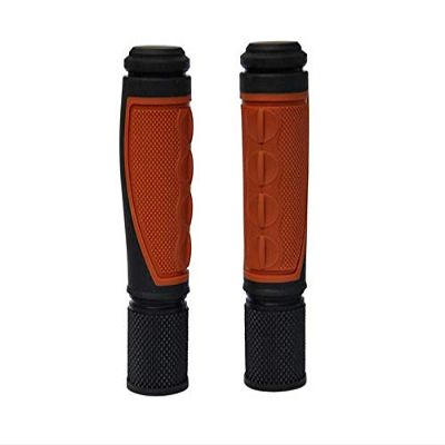 SIMSON Bicycle Accessory Handlebar Grip Lifestyle Medium Brown Black Soft Touch Design