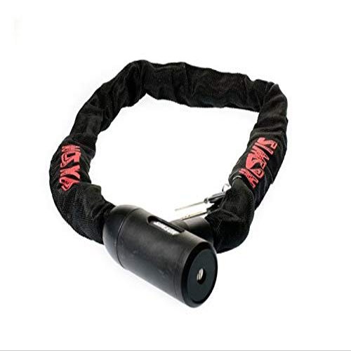 SIMSON Bicycle Accessories Locking Chain [Fairy] Two Spare Keys are Included, Clear