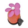 Simson Clear Bicycle Bell Flower Red & Pink Petal Rotation Tone view 1