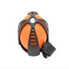 Bicycle Bell Joy Orange & Black Sporty Design Colorful Collar Easy Wear with Attached Ring Clear Tone view 1