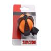 Bicycle Bell Joy Orange & Black Sporty Design Colorful Collar Easy Wear with Attached Ring Clear Tone view 2