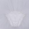 Agoky Girls' Glitter Sequins Camisole Tutu Skrit Leotard Ballet Dance Dress Costume White (Tutu) 7-8 view 3