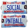 Social Paintball Barrel Cover/Sock, North Carolina State License Plate First in Flight view 1