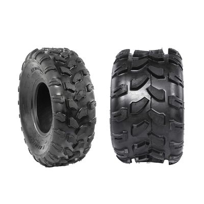 WPHMOTO Front Tire 19x7-8 & Rear Tire 18 X 9.50-8" Tubeless for ATV Go Kart Quad Bike 4 Four Wheels