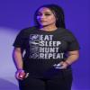 Monster Hunter Video Game Eat Sleep Hunt Repeat Adult T-Shirt Tee Black view 4