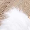 Infant Toddler Baby Girls Waistcoat Fall Winter Coat Vest 1-4 Years Old,Kid Faux Fur Bowknot Ribbon Thick Outwear (18-24 Months, White) view 4
